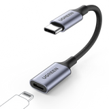 UGREEN USB C to Lightning Audio Adapter